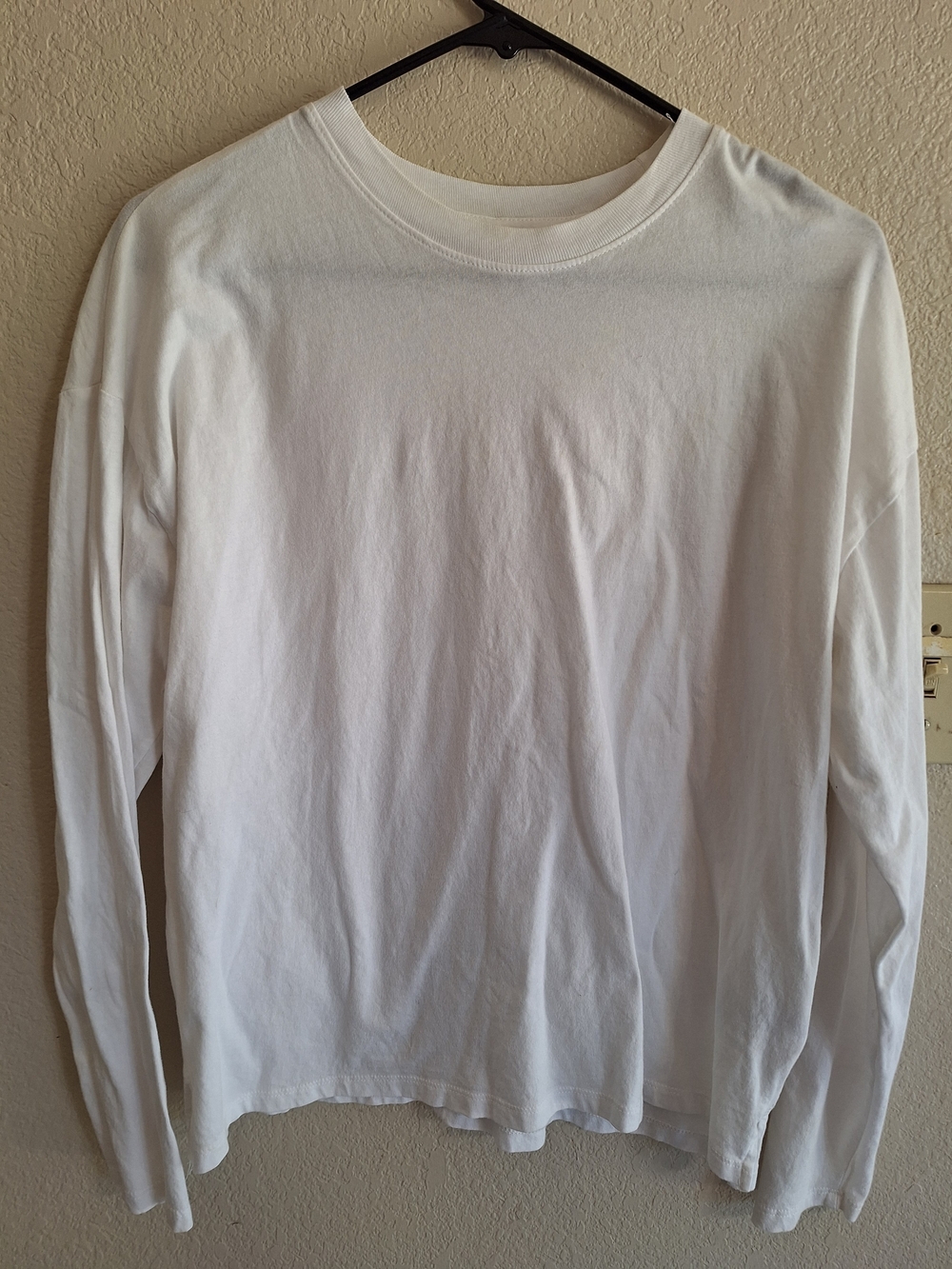a new day SzM White Long Sleeve Tee